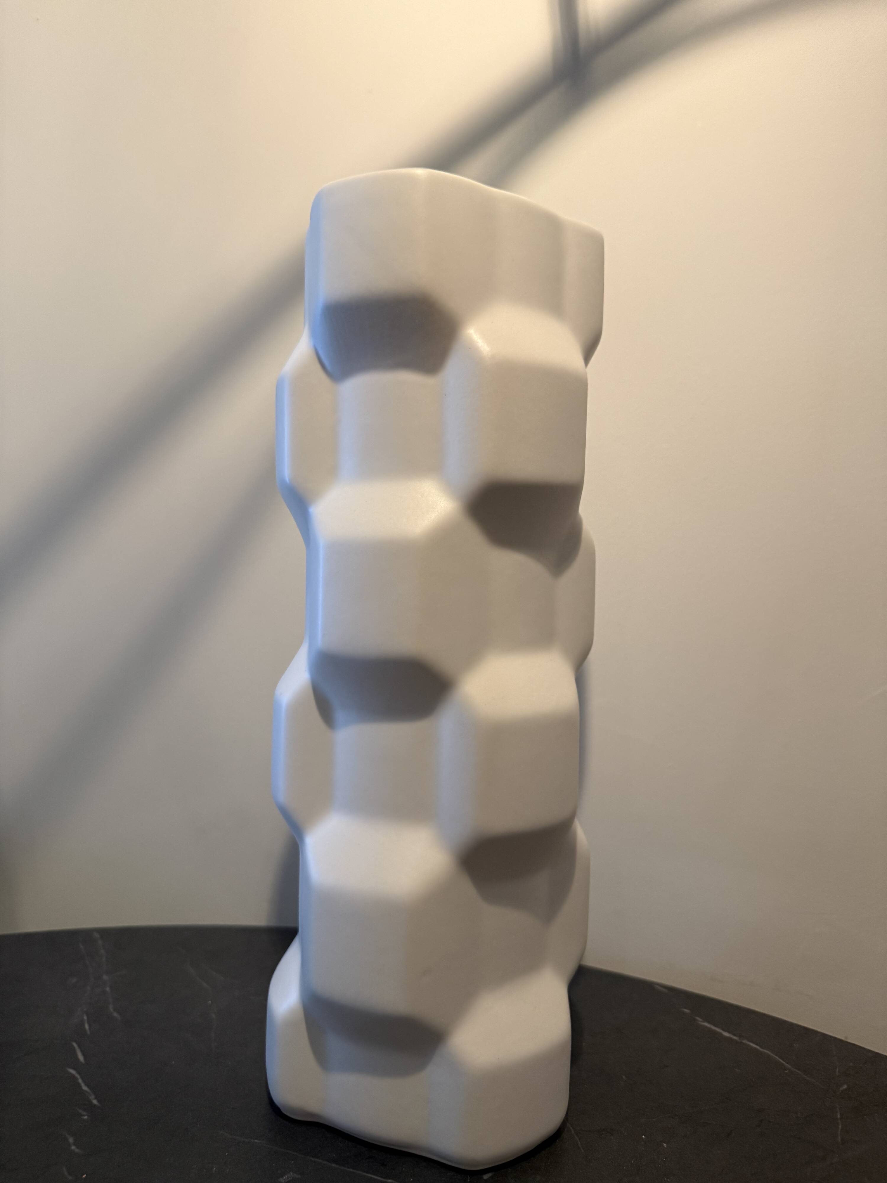 "GEAR" Vase Driade – Design Philippe Nigro – 42 cm – Brand New Condition