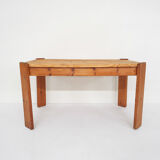 Pinewood dining table, The Netherlands 1970's