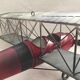 Metal model fighter plane biplane ww1 english french u.s.a.