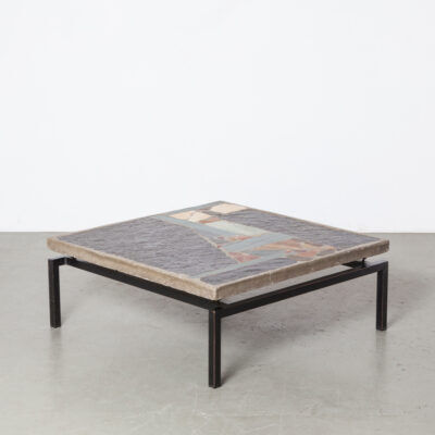 Square concrete coffee table Paul Kingma