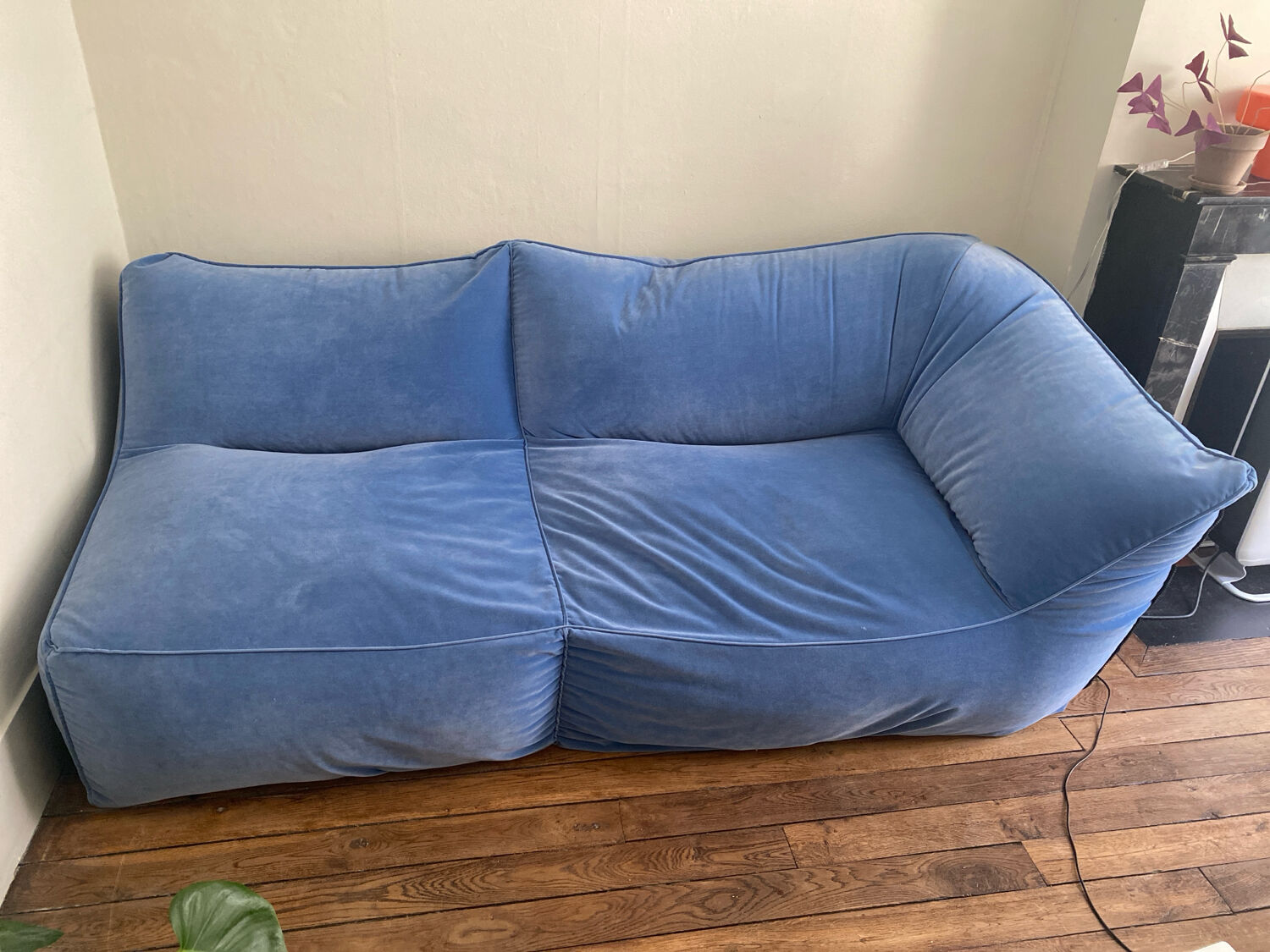 Eden Blue Sofa - Pianca