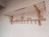 Vintage wrought iron coat rack