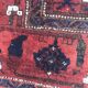 Antique tribal rug turkmen belutch 19th century handmade 104x237 cm