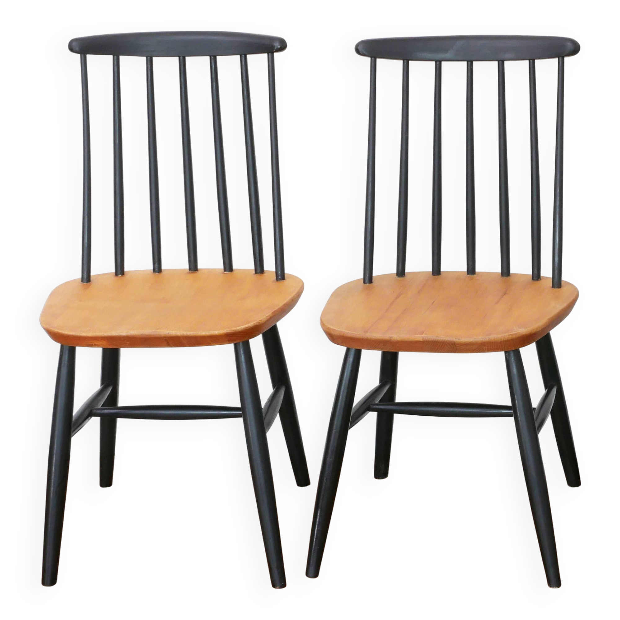 2 vintage chairs - Fully restored