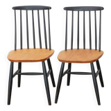 2 chaises vintage - Entièrement restaurées