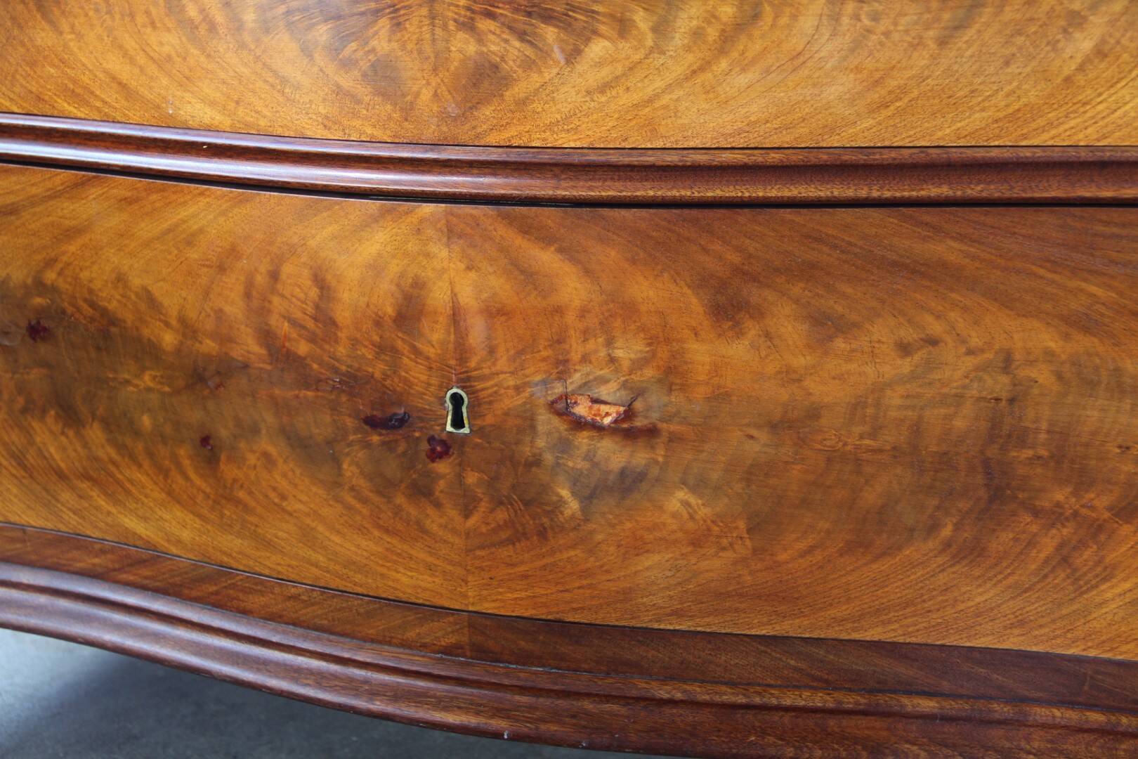Vintage Danish Walnut 19th-century escritoire / Secretary, Victorian style