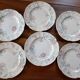 set of 6 flat plates English earthenware Johnson Brothers "Lynton"