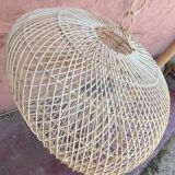 XXL rattan pendant light Natural rattan light