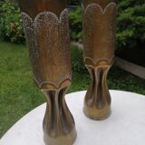 Shell vase engraved Alsace/Lorraine