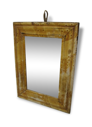 Ancien miroir piqué