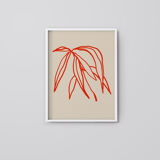 Botanical illustration giclee print, 50x70