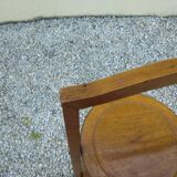 Old walnut side table