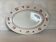 Oval earthenware dish, Luneville model Daniel