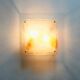 Murano Glass Flush Mount or Wall Light/Sconce by Toni Zuccheri for Mazzega, Italy, 1970s