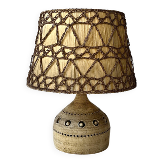 Ceramic table lamp by Georges Pelletier, 1970