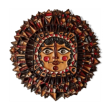 Ceramic sun by Roland Zobel Les Cyclades Anduze