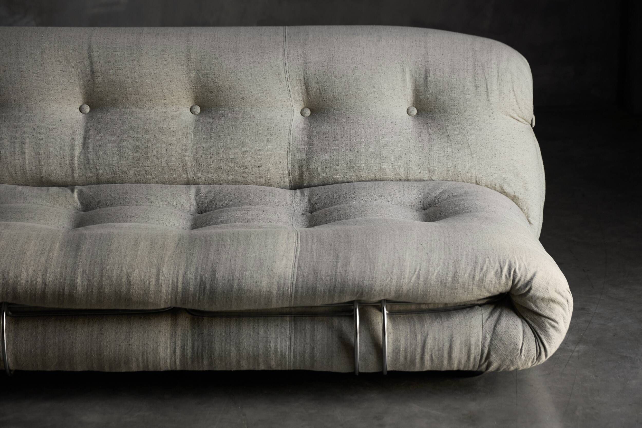 Soriana sofa by Afra and Tobia Scarpa for Cassina, Italy, 1970s