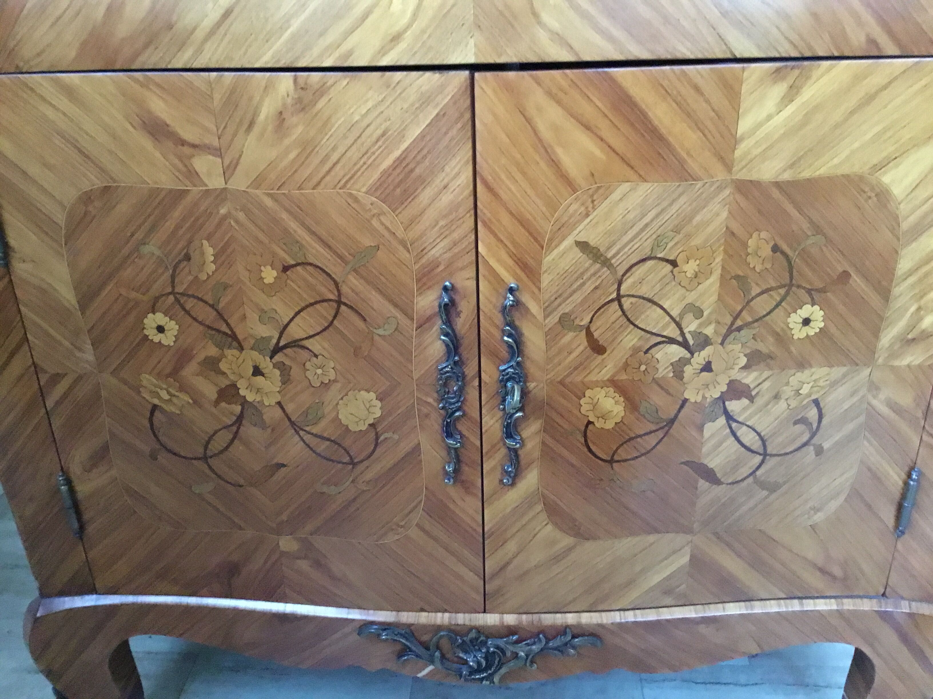 Louis XV style branded secretary