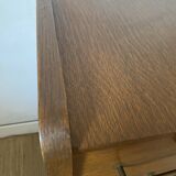 Vintage Scandinavian commode with tapered legs.