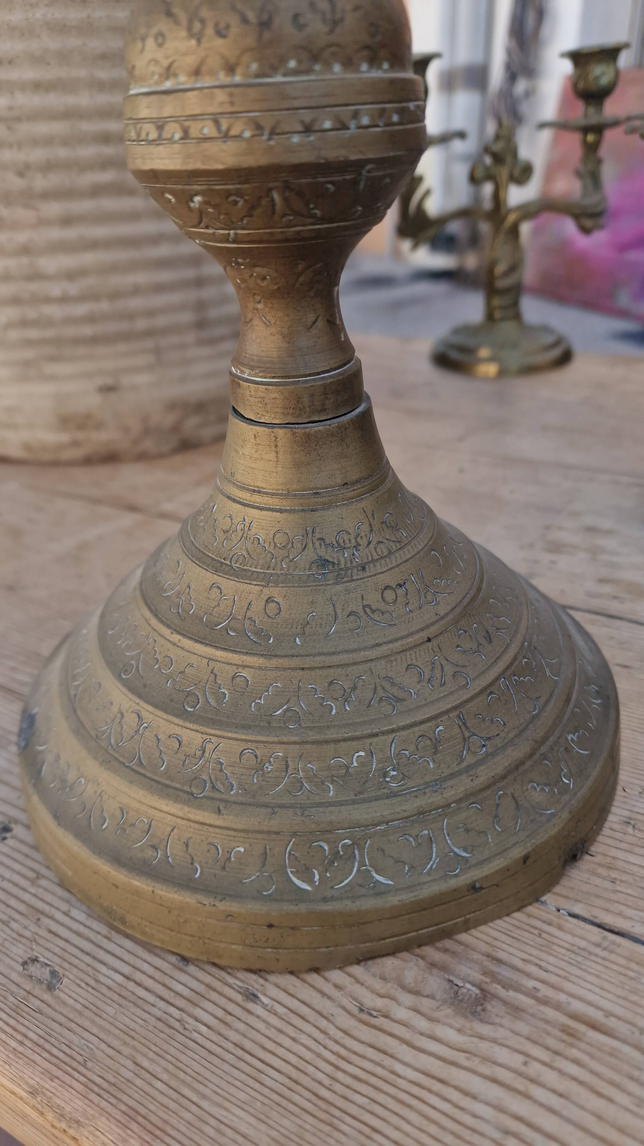 Grand bougeoir en bronze