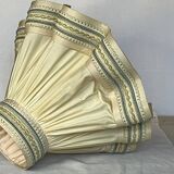 Old lampshade in petticoat silk