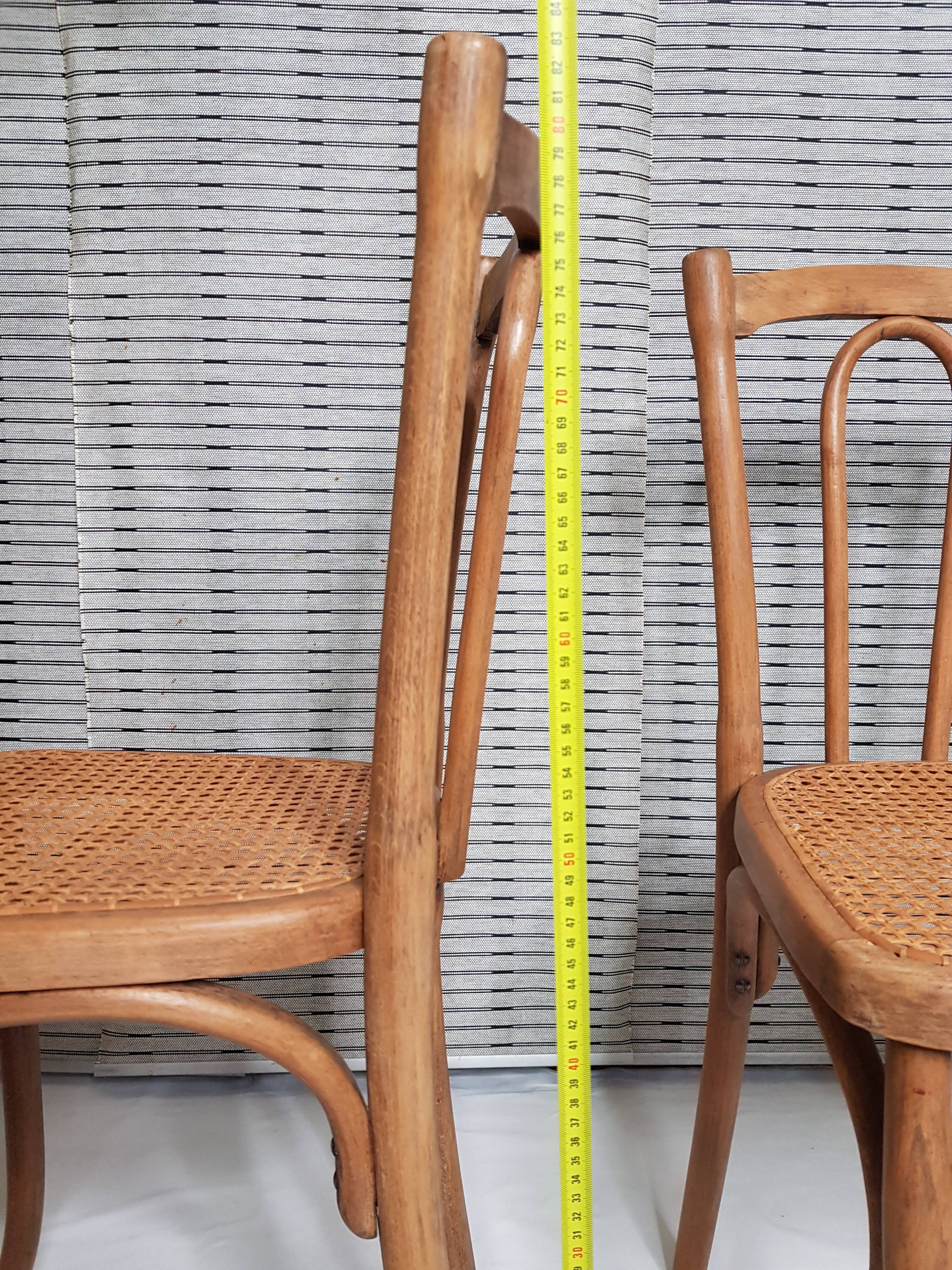 Pair of bistrot chairs in the 1930