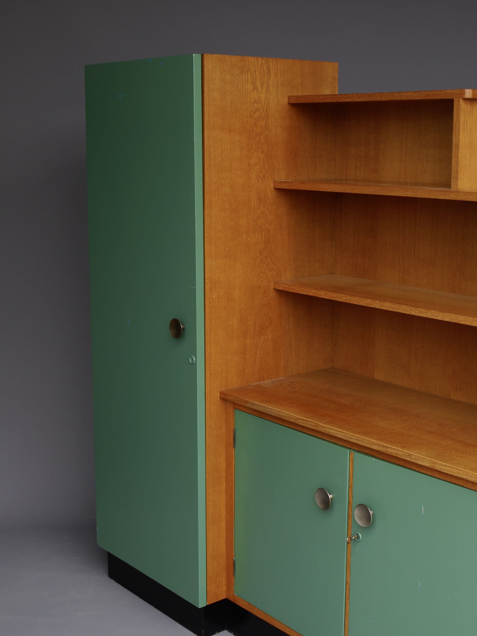 Multifunctional dutch modernist storage unit 1930s