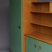 Multifunctional dutch modernist storage unit 1930s