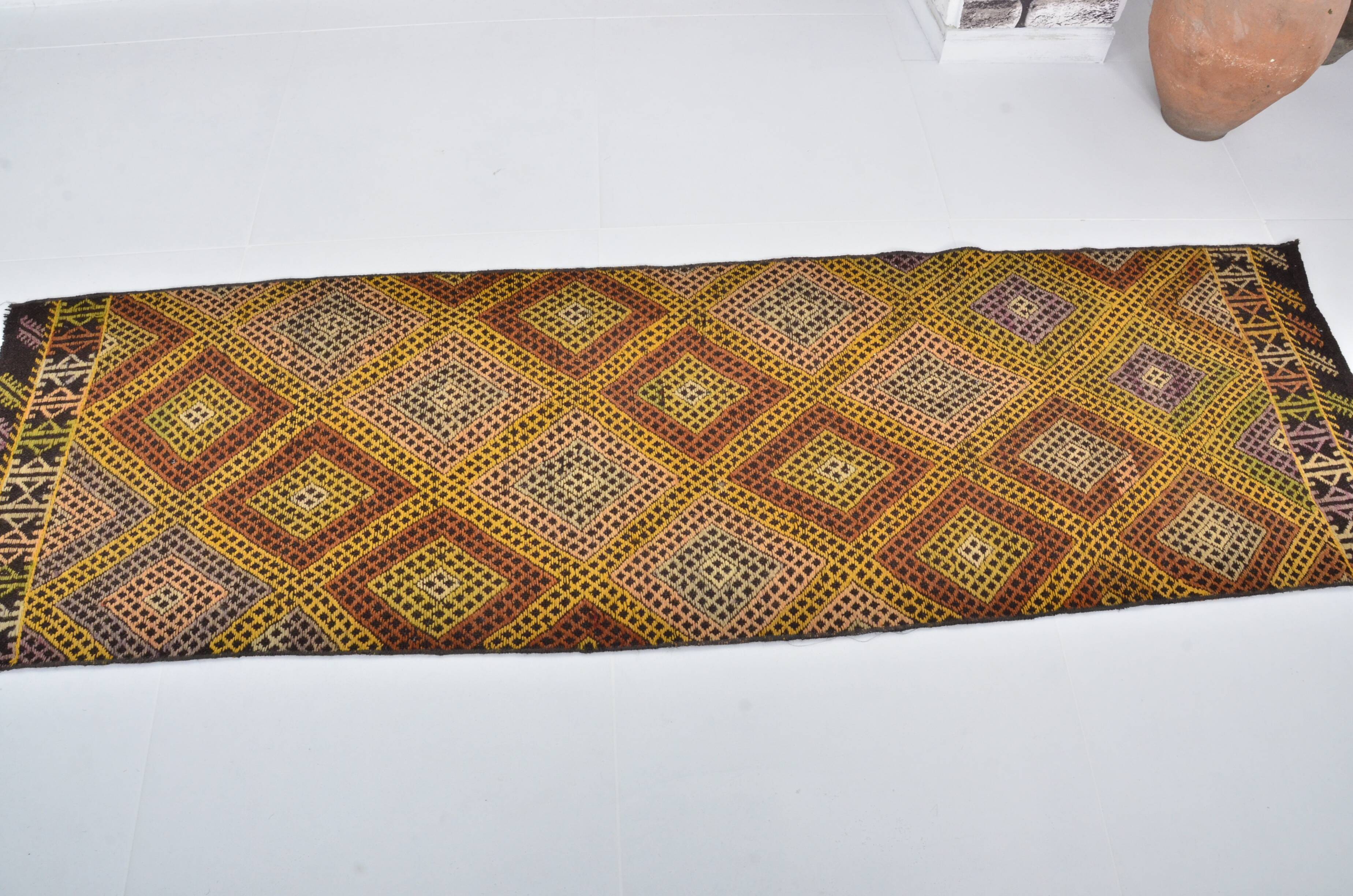 Tribal Vintage Oushak Kilim Rug sku 3399