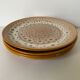 Vintage fawn plates