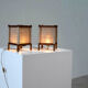 Set of two French table lamps
