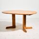 Table en pin par Rainer Daumiller, lot de 7
