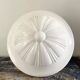 Art Deco ceiling lamp in white opaline