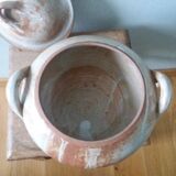 Puisaye stoneware soup tureen