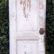 Door H186.5xW75cm with 18th century interior molding