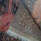 Afghan Carpet "Gül" Vintage – Wool – Exceptional Patina 205x132cm