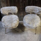 Pair of moumoute chairs