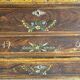 Antique 1903 French wedding chest trunk coffer, 1903 France.