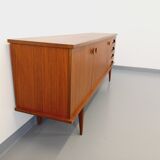 Vintage Scandinavian style teak row from the 60s