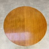 Vintage 50s tripod coffee table with compass base, Italian design