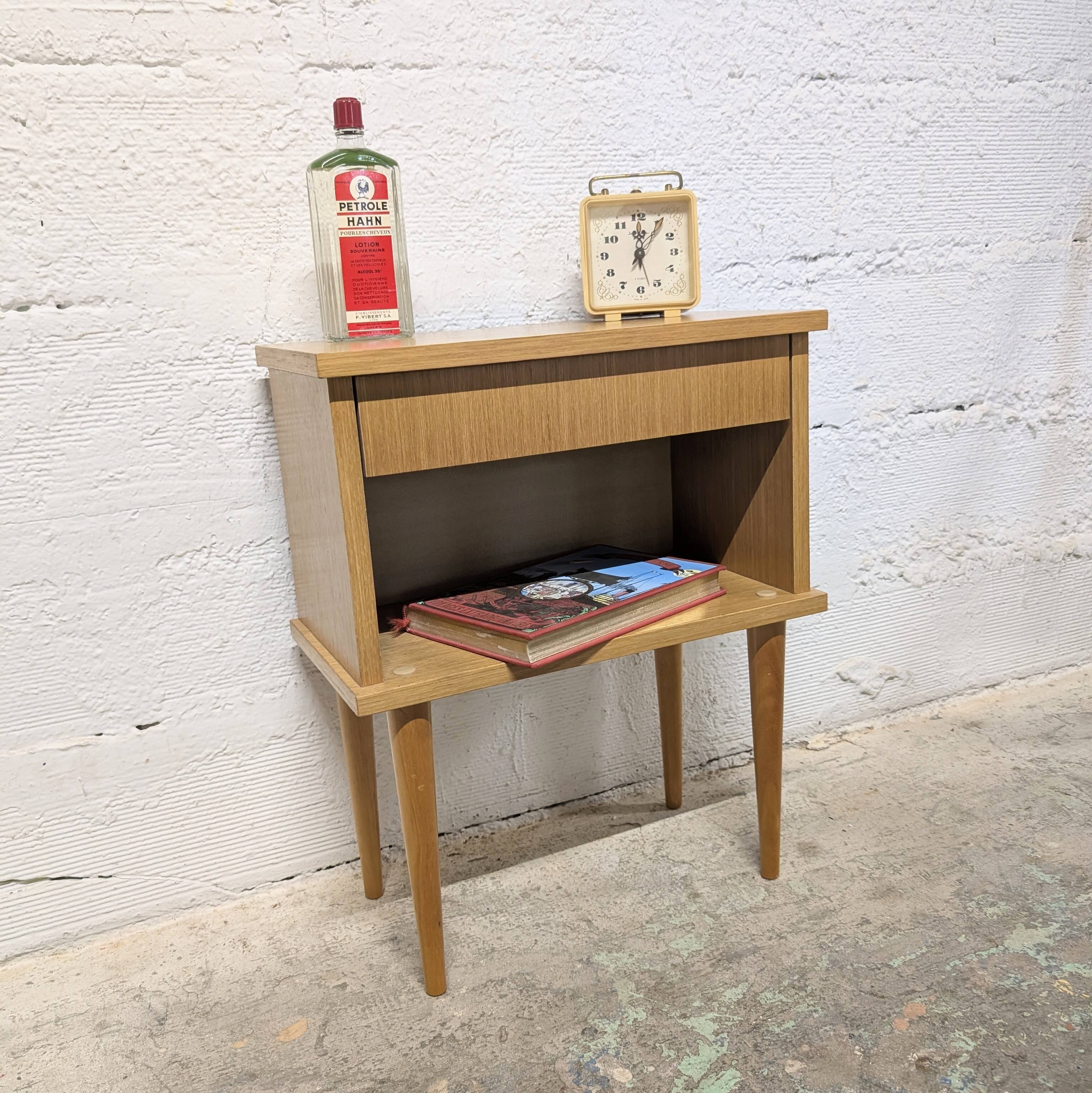 Vintage bedside table