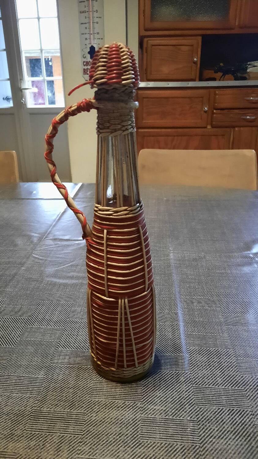 Set of 3 scoubidou bottles