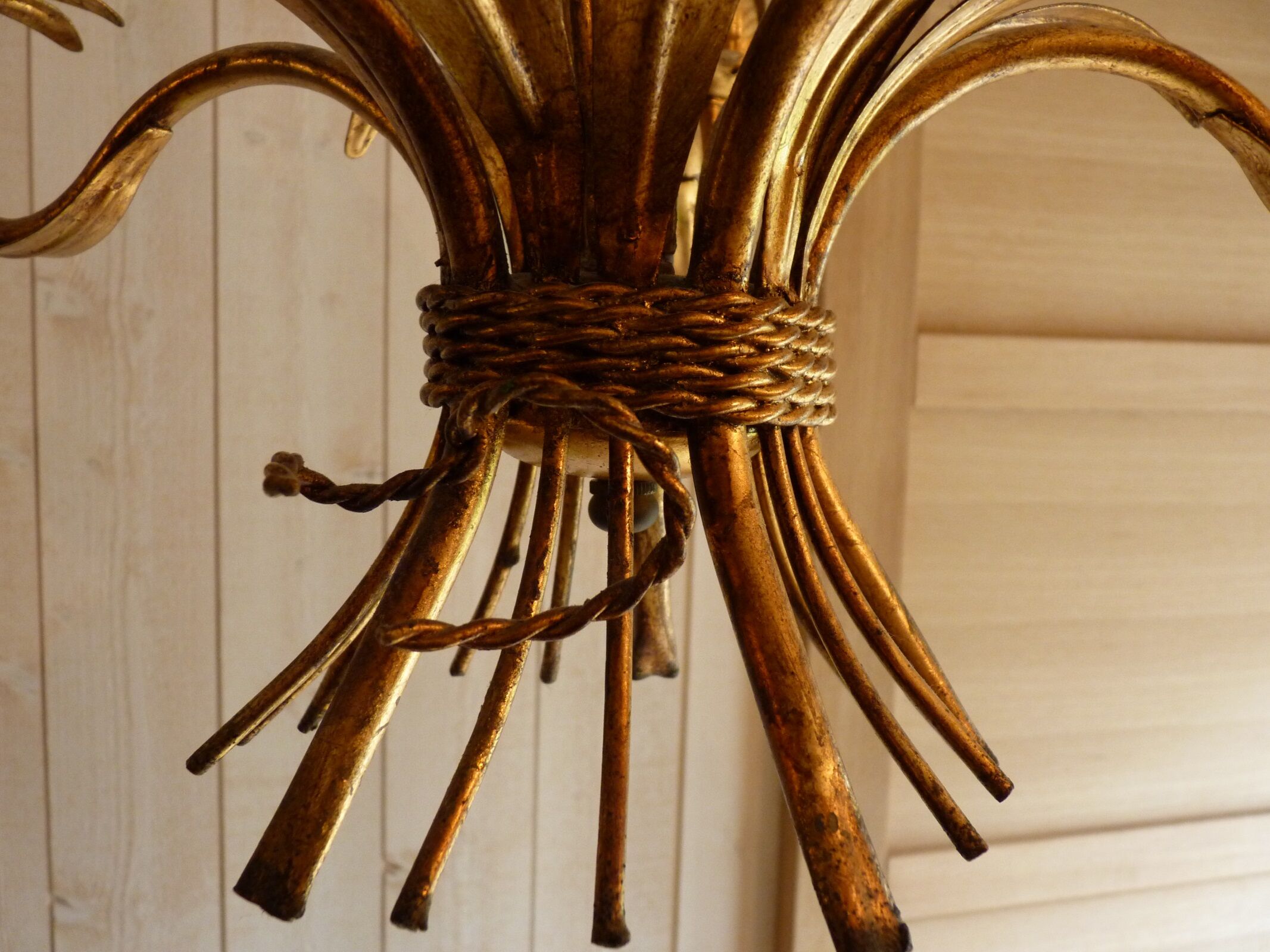 Chandelier wheat ears Maison Masca