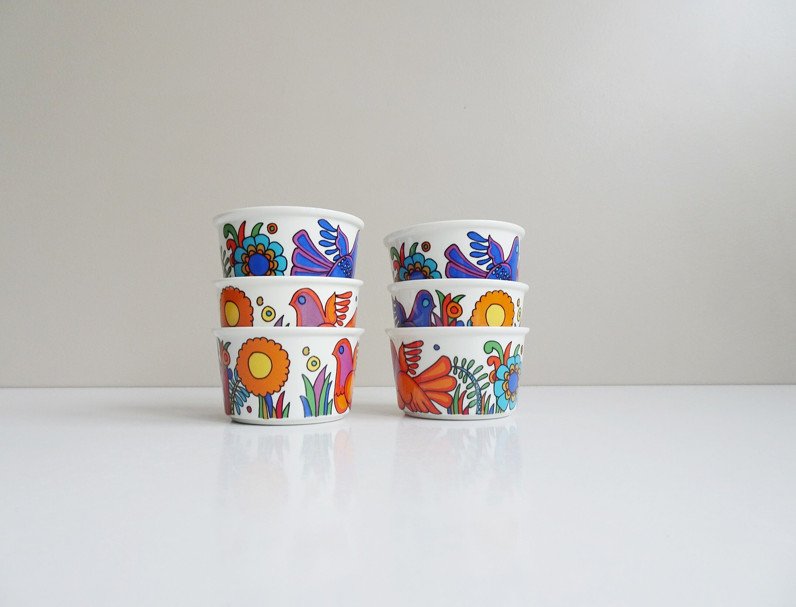 Lot de 6 ramequins Villeroy et Boch Acapulco