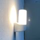 German ceramic wall lights mid-century 6063 by Wilhelm Wagenfeld for Lindner, 1960s, set of 2.