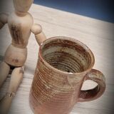 Duo of stoneware cups