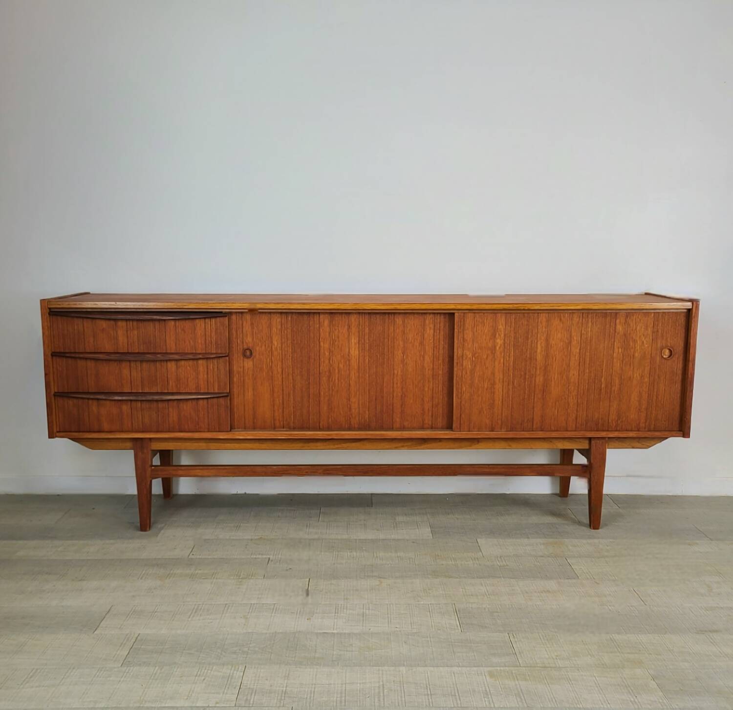 Vintage 1960s Scandinavian teak sideboard