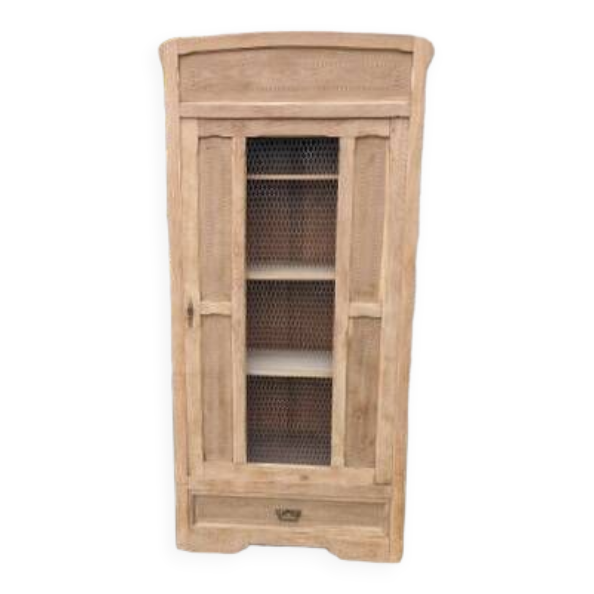 Parisian wardrobe in natural wood