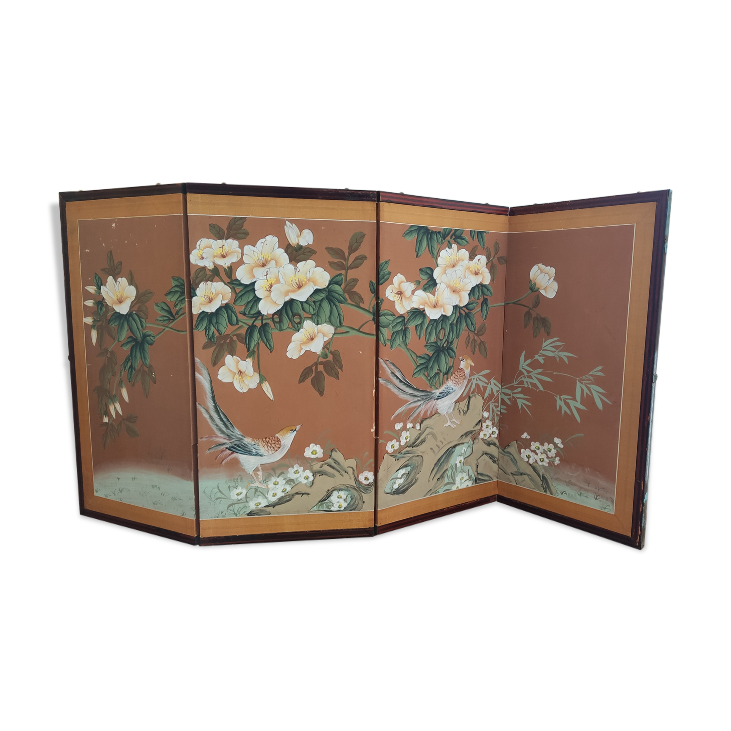 Japanese table screen, 4 ventaux