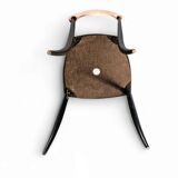 2 x Charme dining chair by Fasem is a slender, yet strong masterpiece 1980s